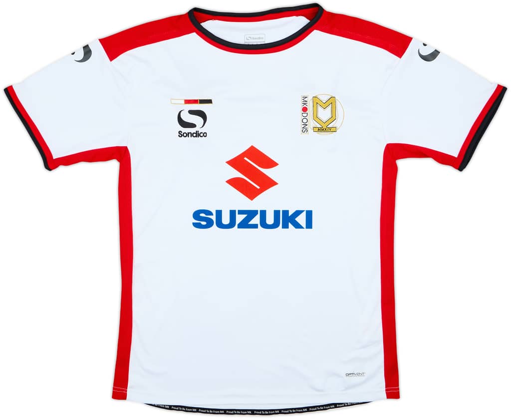 2014-15 MK Dons Home Shirt - 9/10 - (M)