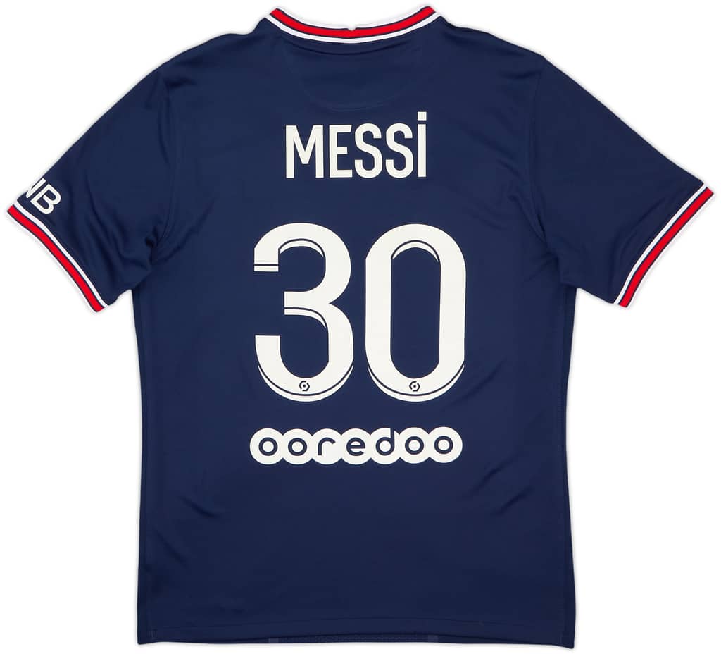 Camiseta de local del Paris Saint-Germain 2021-22 Messi #30