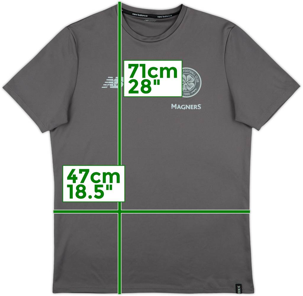 2015-16 Celtic New Balance Training Shirt - 5/10 - (M)