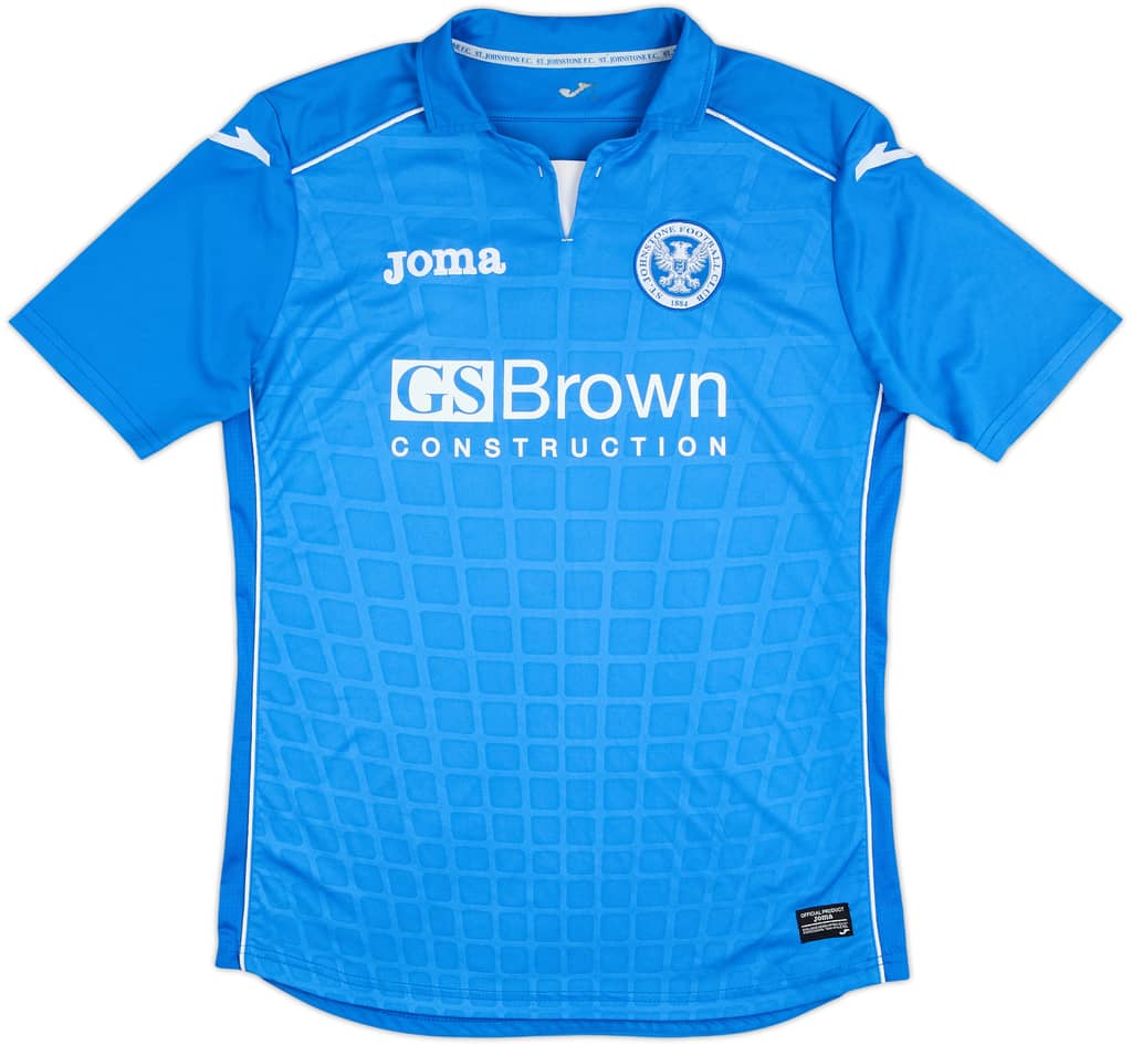 2014-15 St Johnstone Home Shirt - 8/10 - (S)