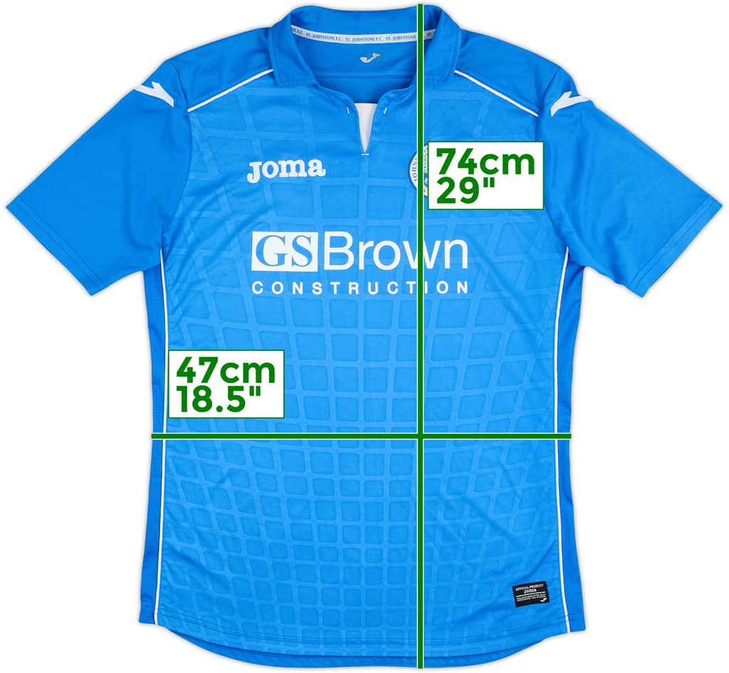 2014-15 St Johnstone Home Shirt - 8/10 - (S)