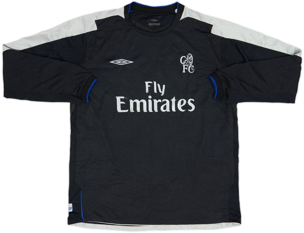 2004-05 Chelsea Away L/S Shirt - 4/10 - (XL)