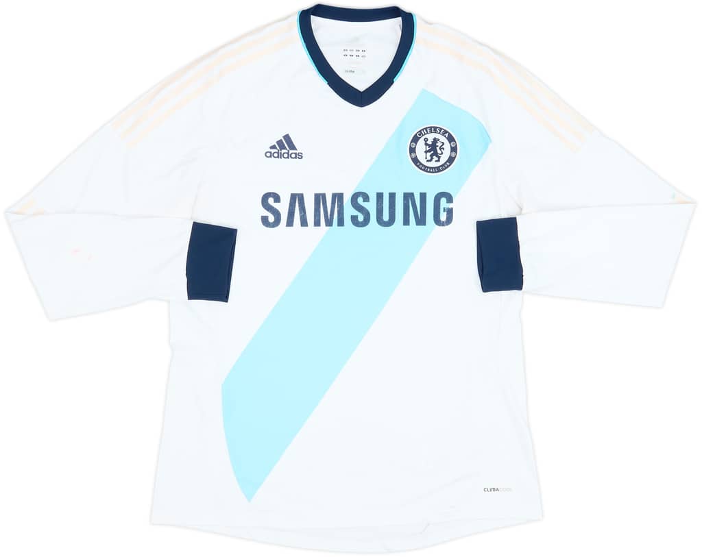 2012-13 Chelsea Away L/S Shirt - 4/10 - (L)