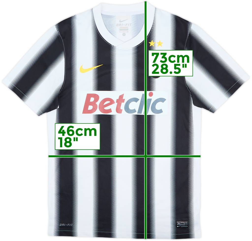 2011-12 Juventus Home Shirt - 5/10 - (S)