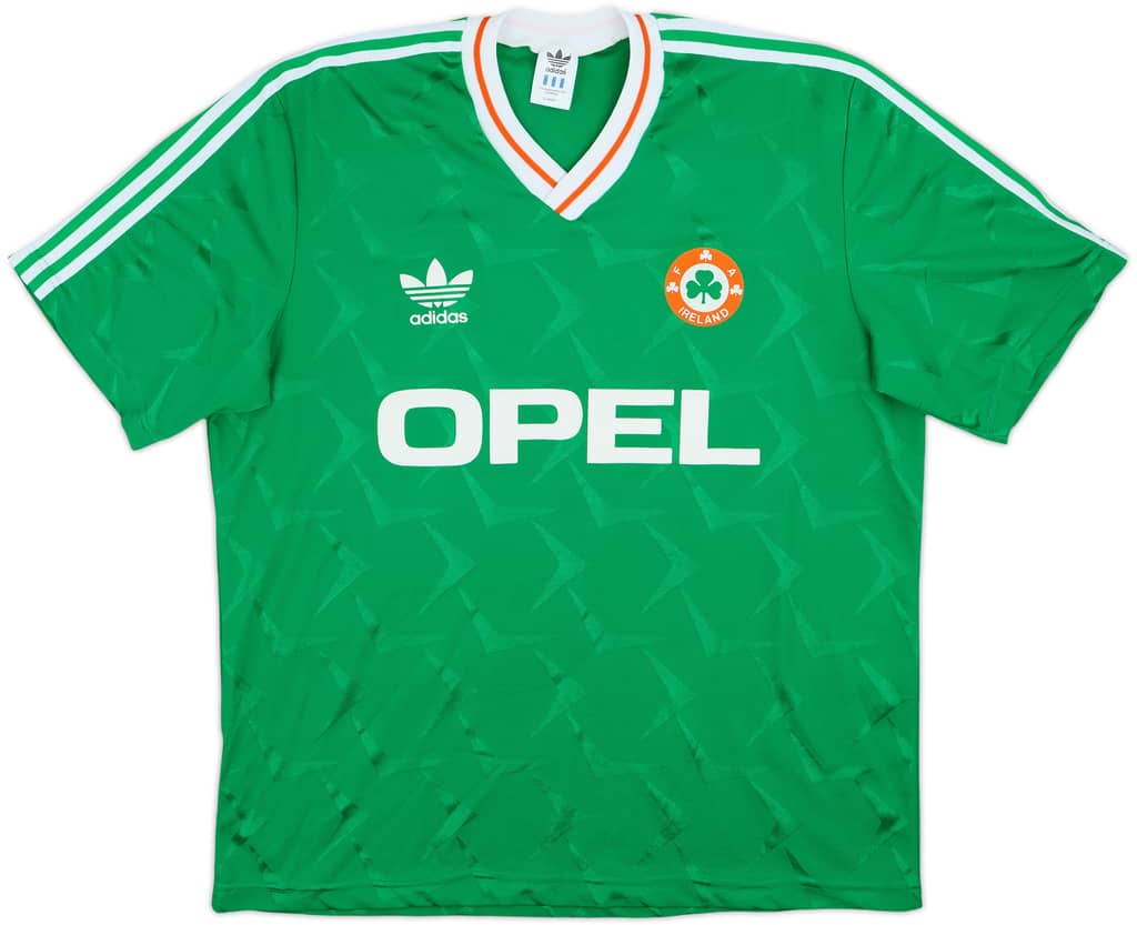 1990-92 Ireland Home Shirt - 8/10 - (XL)