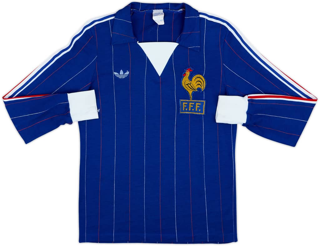 1980-82 France Home L/S Shirt - 7/10 - (M)