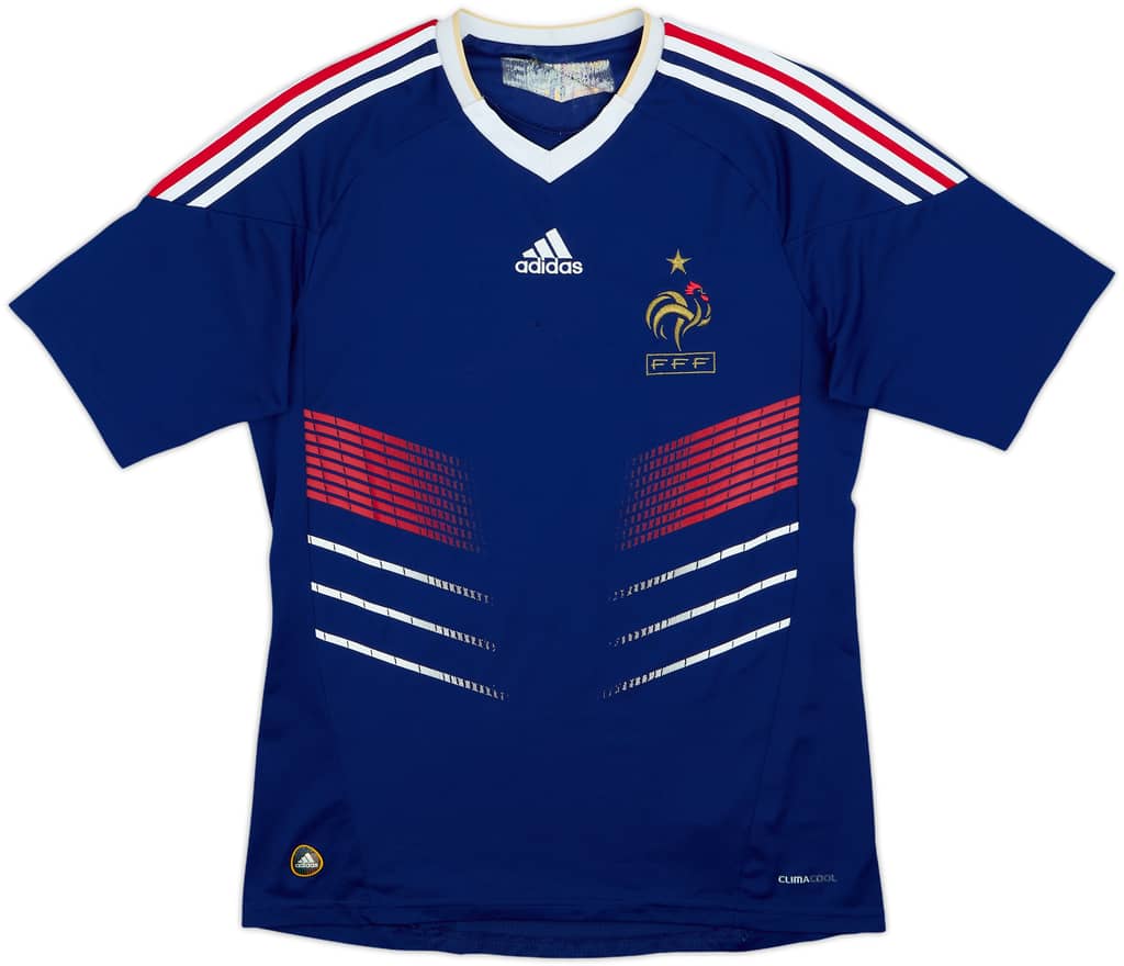 2009-10 France Home Shirt - 5/10 - (S)