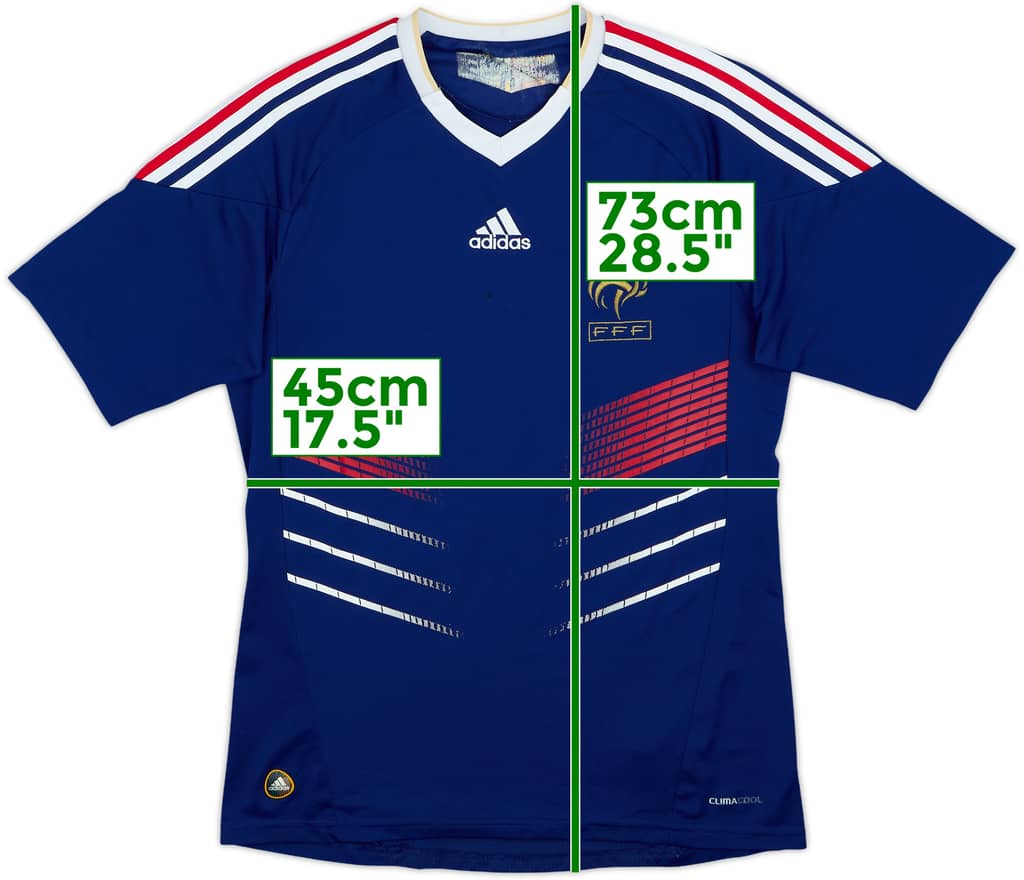 2009-10 France Home Shirt - 5/10 - (S)
