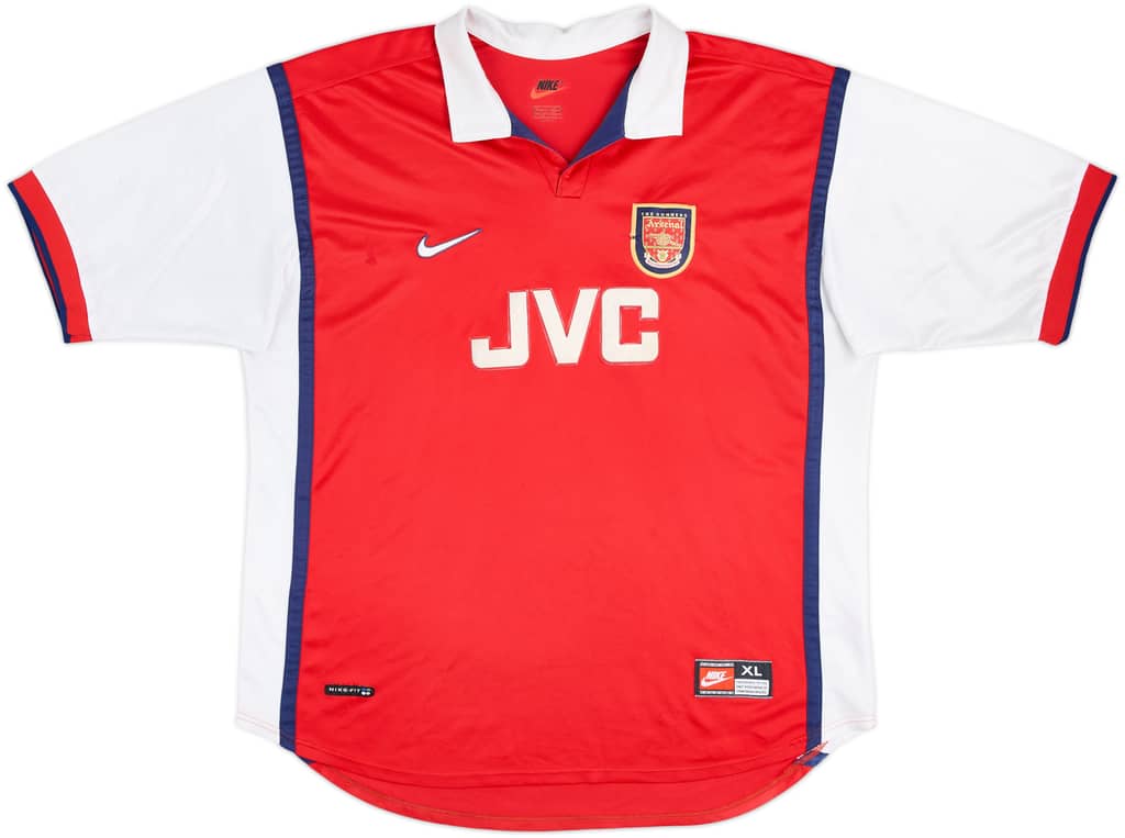 1998-99 Arsenal Home Shirt - 5/10 - (XL)
