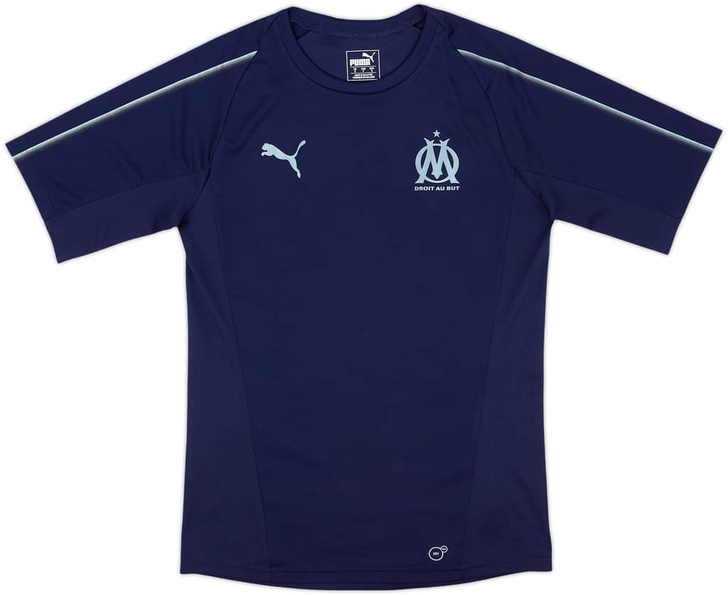 2017-18 Marseille Puma Training Shirt - 8/10 - (S)