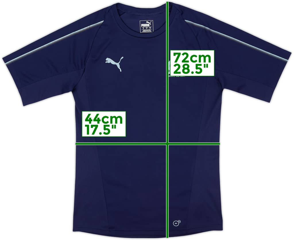2017-18 Marseille Puma Training Shirt - 8/10 - (S)