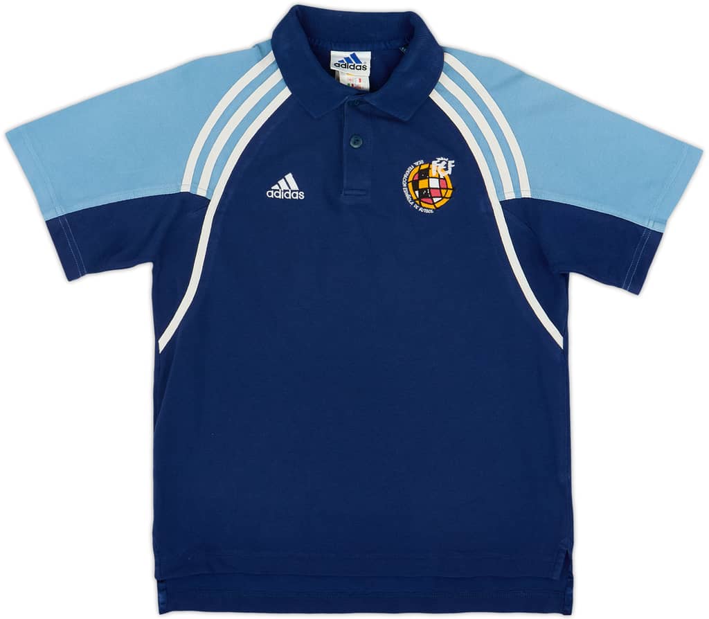 2000-02 Spain adidas Polo - 8/10 - (M. Niños)