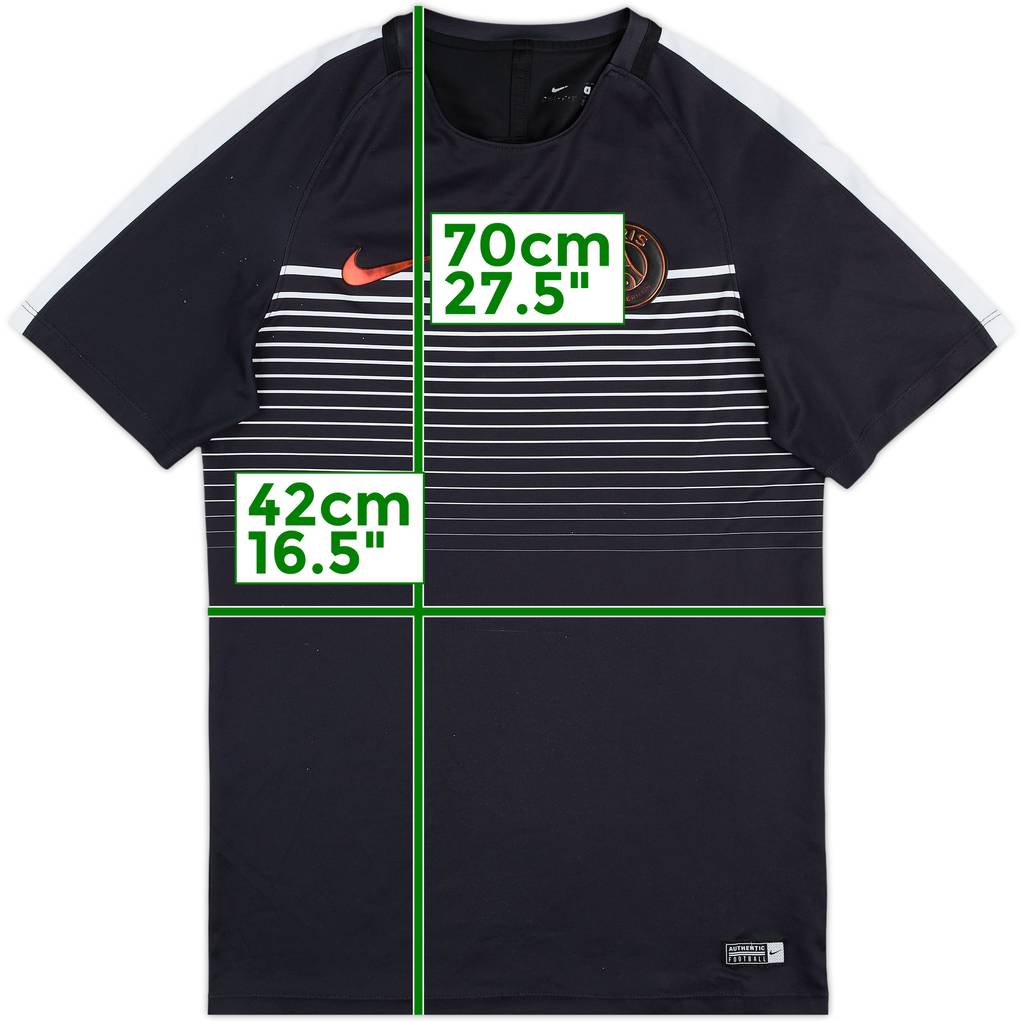 2016-17 Paris Saint-Germain Nike Training Shirt - 6/10 - (S)