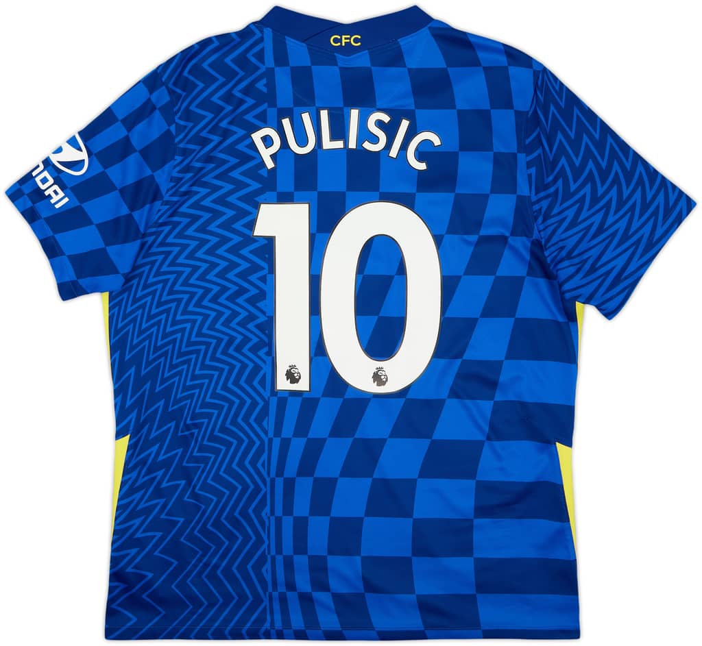 2021-22 Chelsea Home Shirt Pulisic #10 - 8/10 - (S)