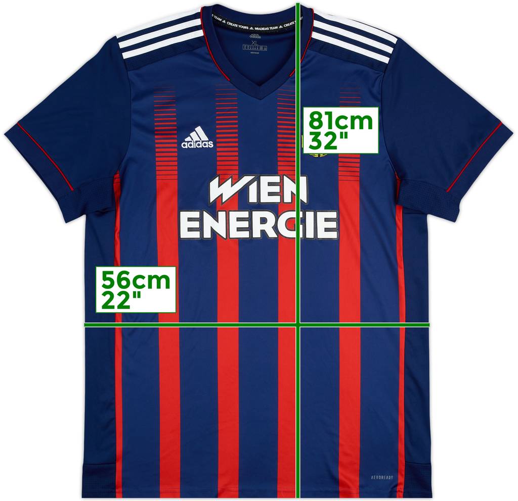 2020-21 Rapid Vienna Away Shirt - 7/10 - (XL)