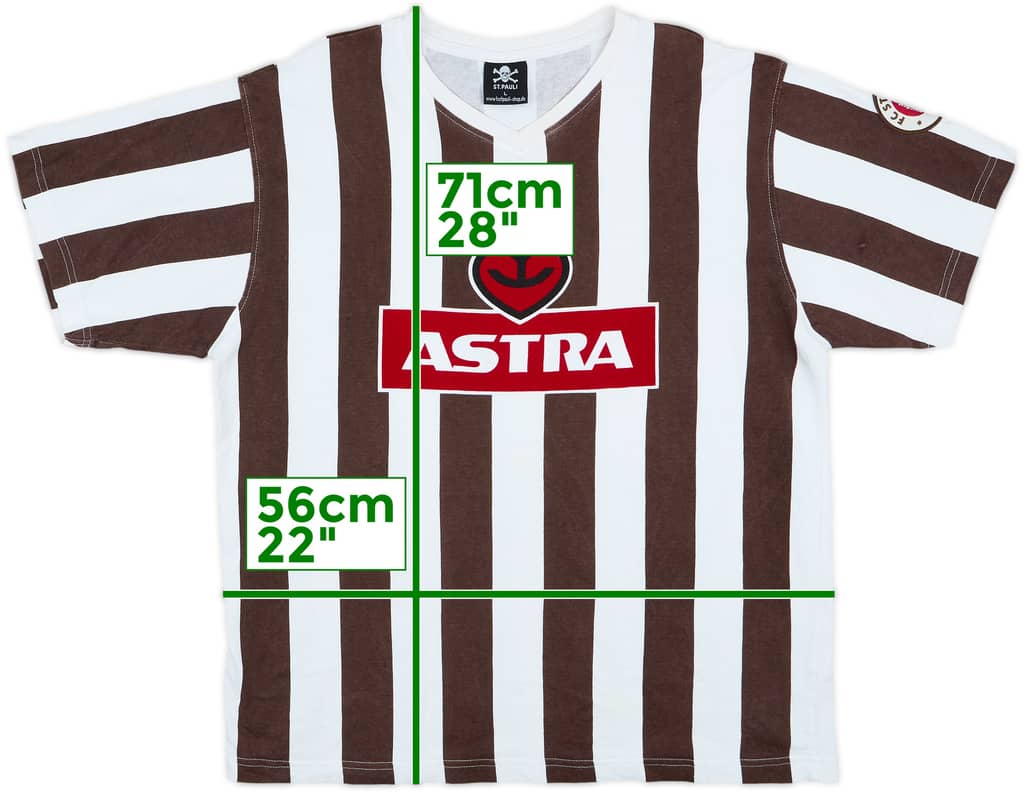 2010s St Pauli Fan Tee - 8/10 - (L)