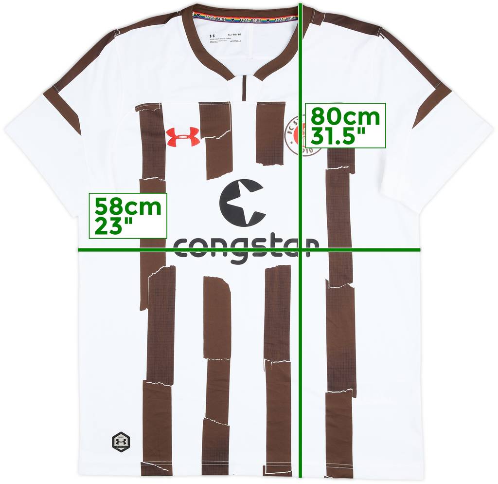 2018-19 St Pauli Away Shirt - 8/10 - (XL)