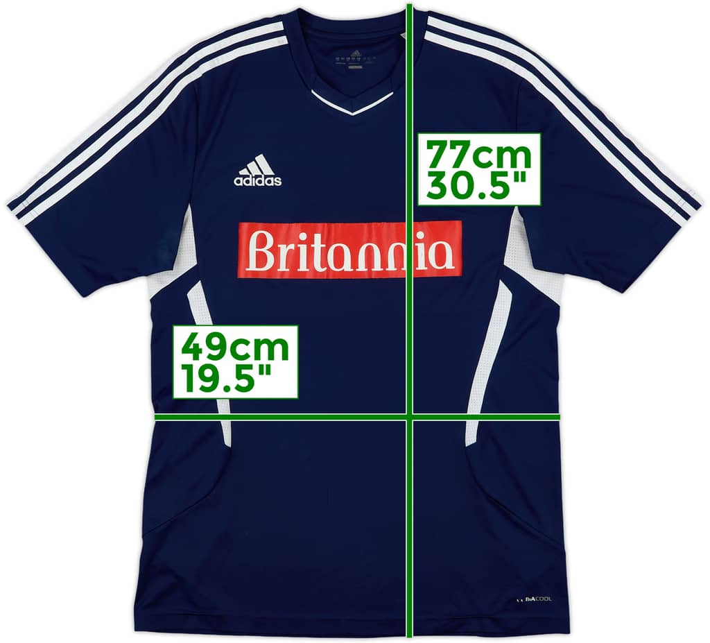 2011-12 Stoke City adidas Training Shirt - 7/10 - (L)