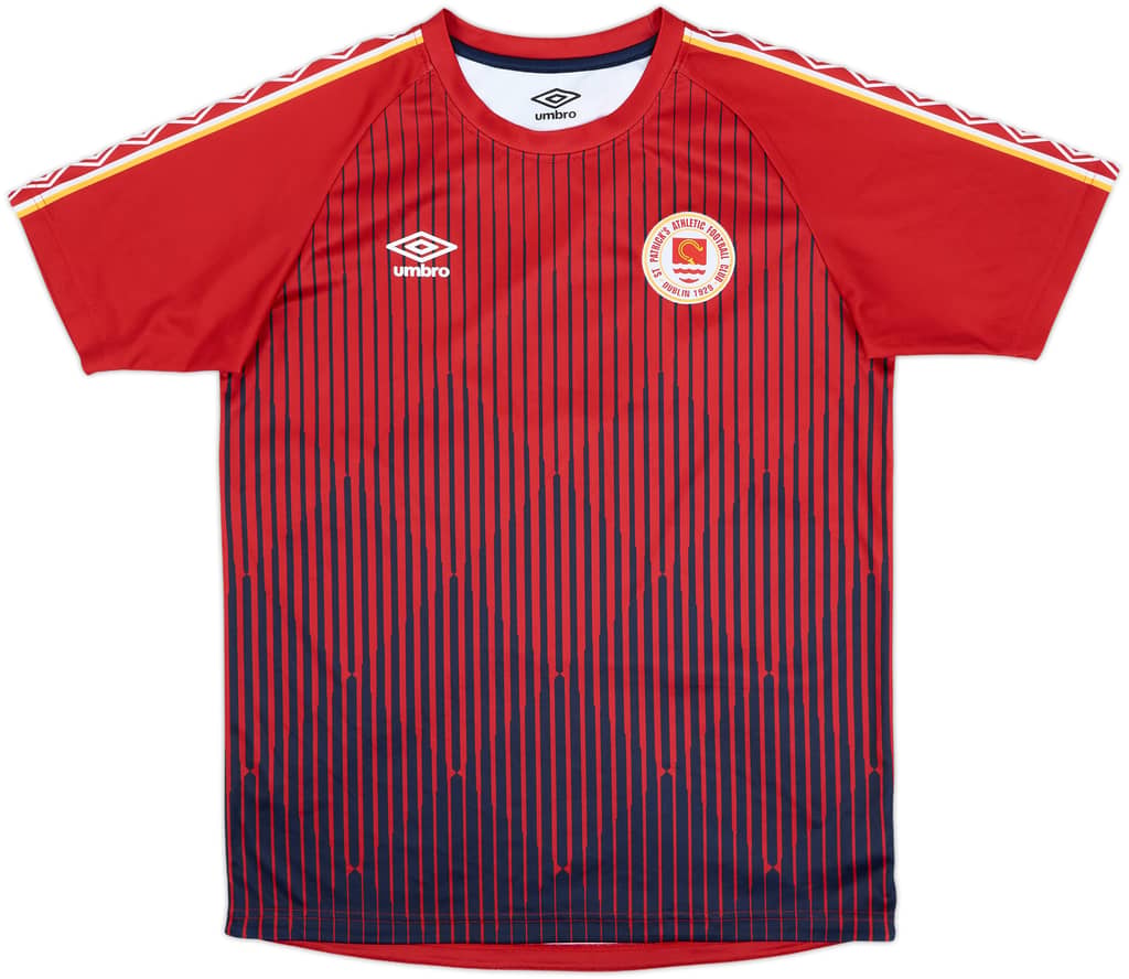 2022 St Patrick's Athletic Umbro Training Shirt - 9/10 - (M)