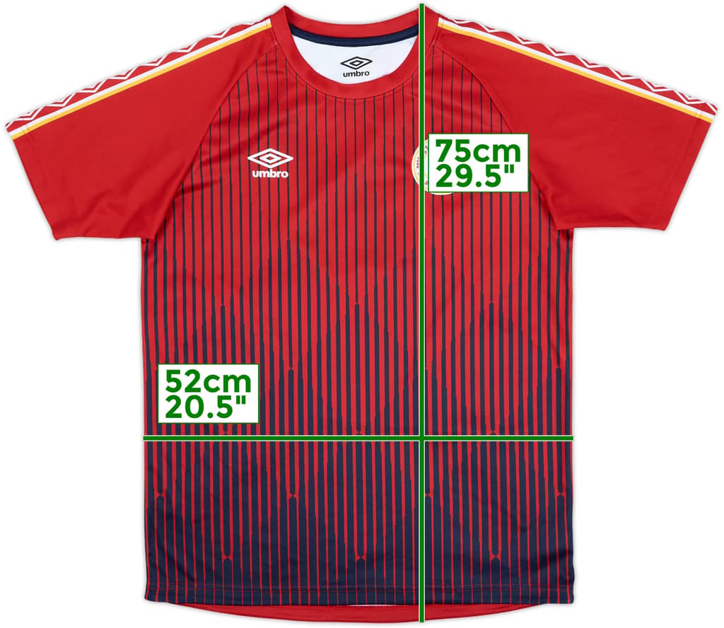 2022 St Patrick's Athletic Umbro Training Shirt - 9/10 - (M)