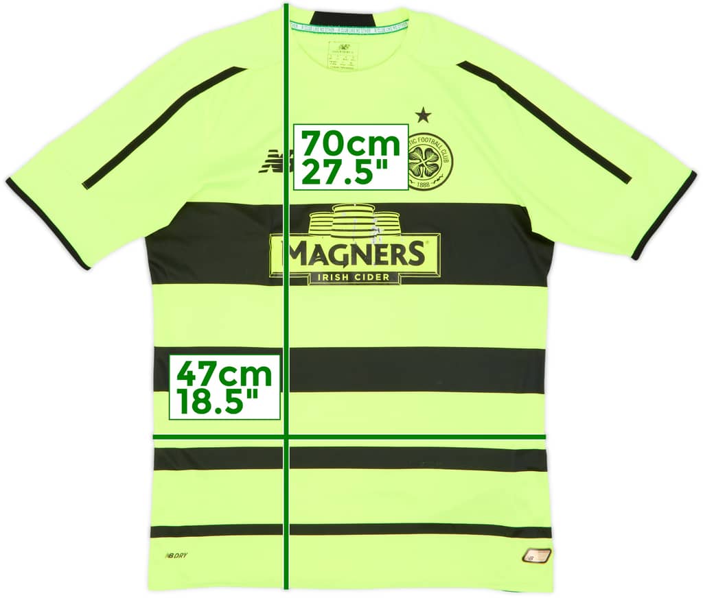 2015-16 Celtic Third Shirt - 5/10 - (S)