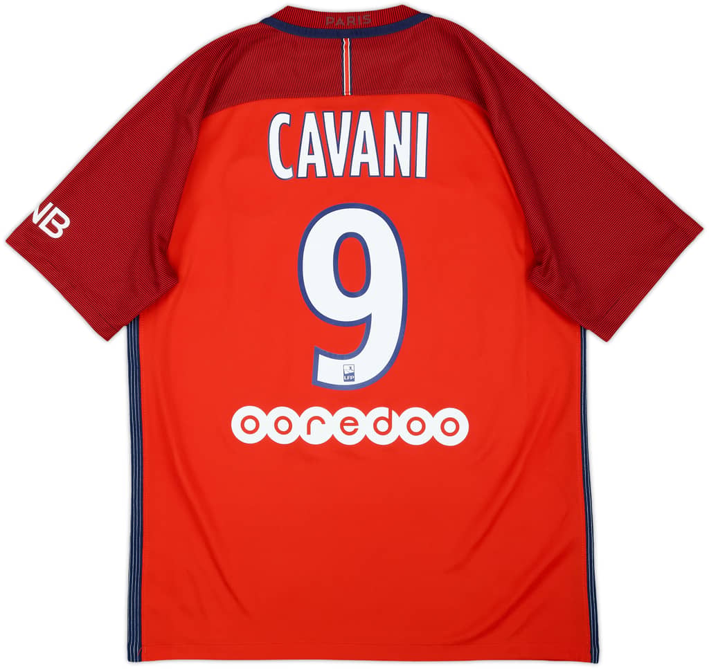 2016-17 Paris Saint-Germain Away Shirt Cavani #9