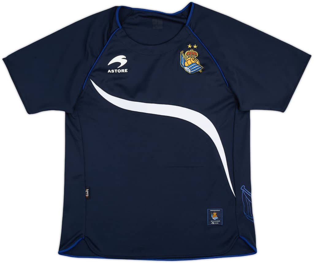 2007-08 Real Sociedad Astore Training Shirt - 7/10 - (S)