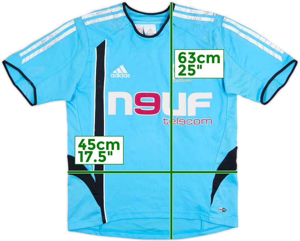 2005-06 Olympique Marseille Away Shirt - 4/10 - (13-14 Years)