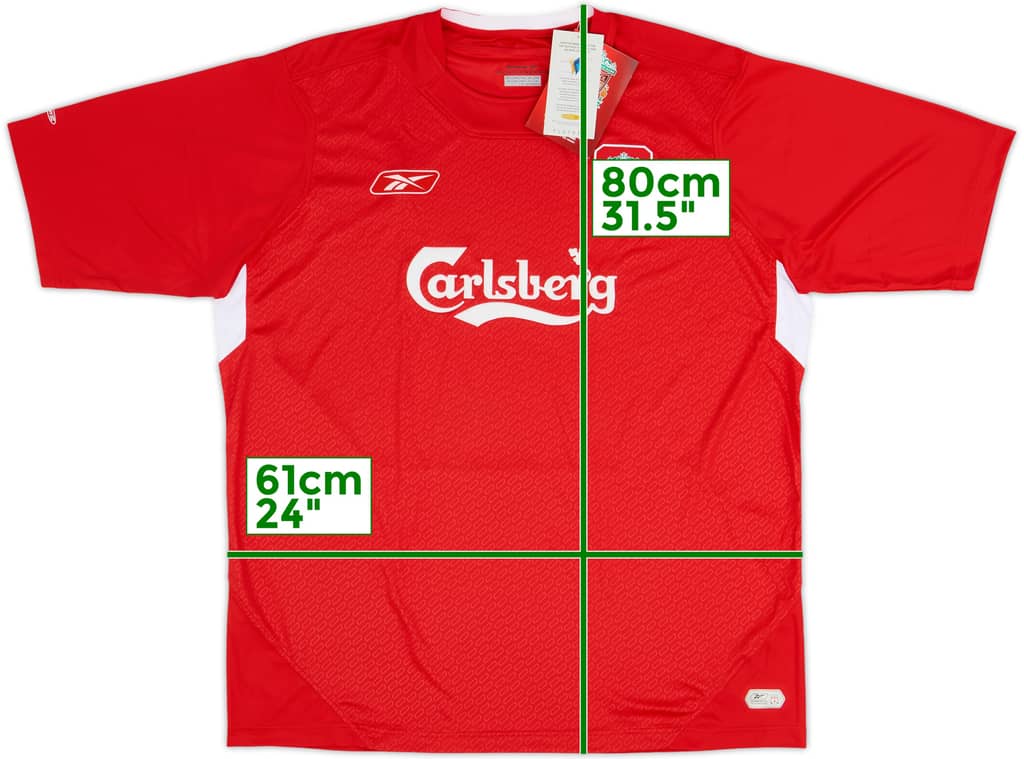 2004-06 Liverpool Home Shirt (XL)