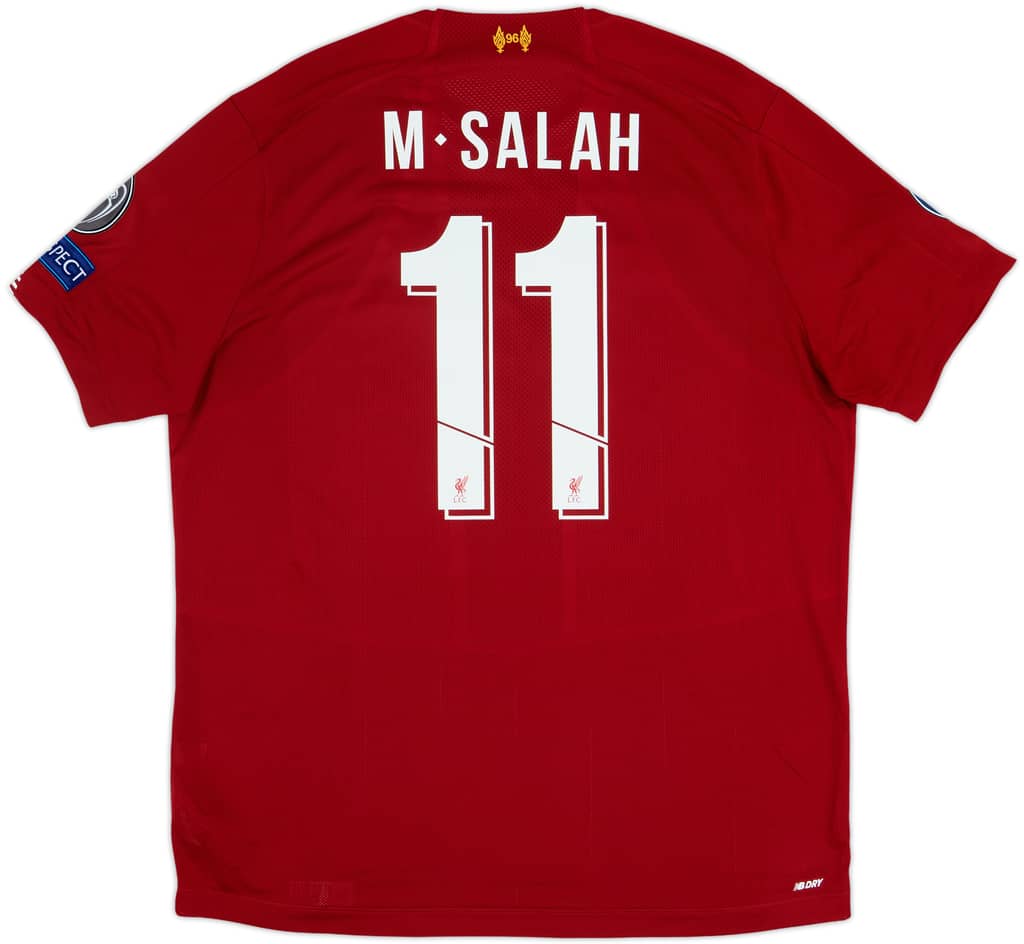 2019-20 Liverpool Home Shirt M.Salah #11