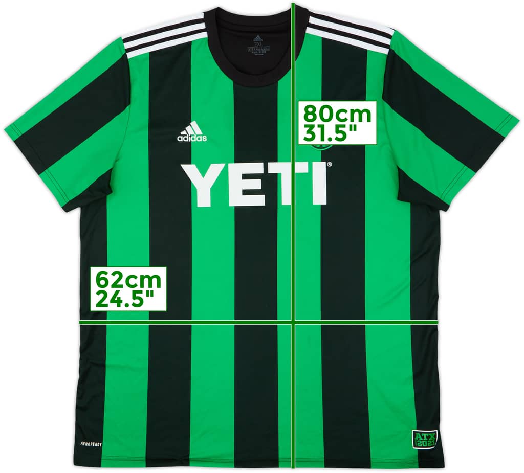 2021-23 Austin FC Home Shirt - 9/10 - (XXL)