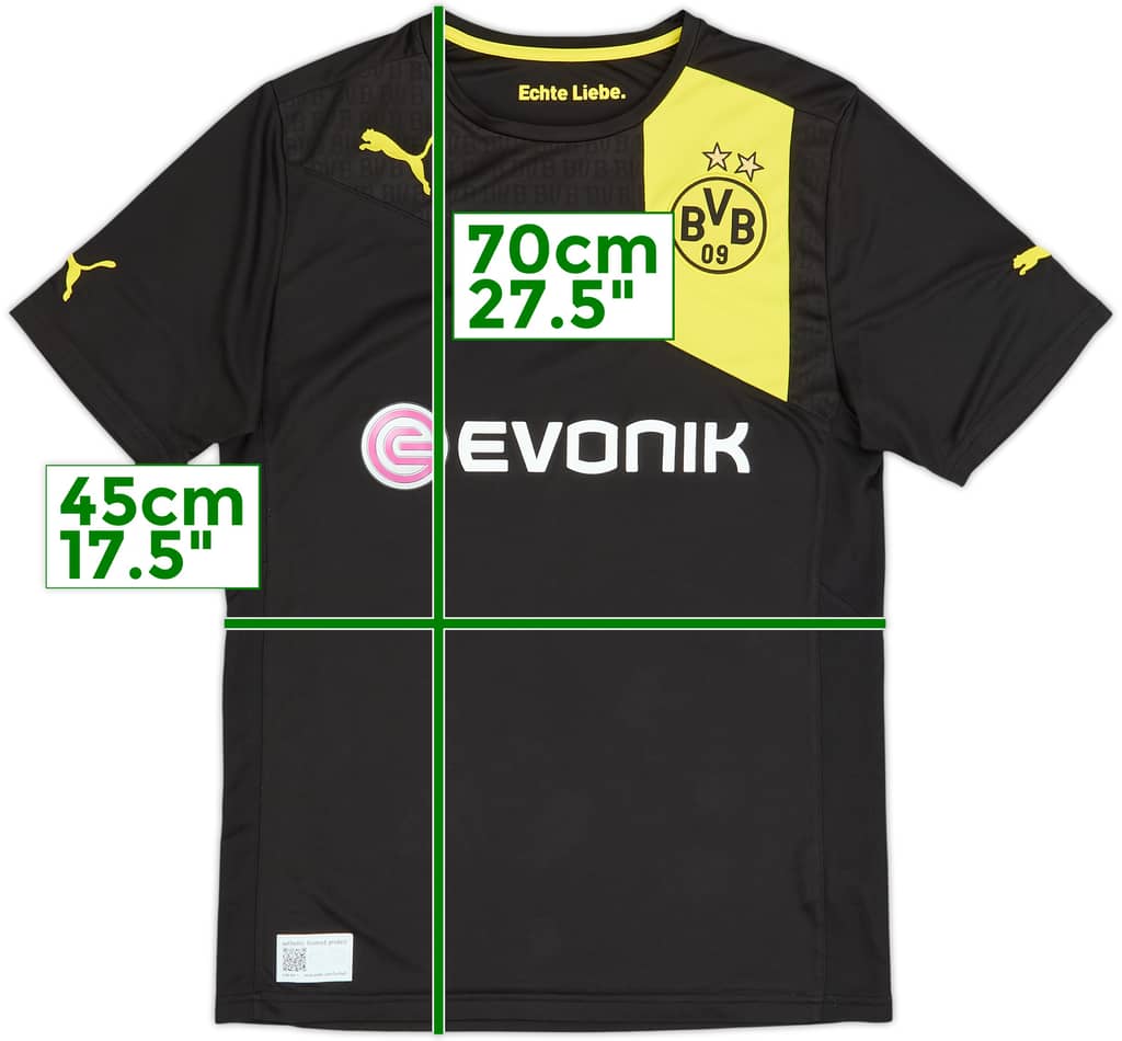 2012-13 Borussia Dortmund Away Shirt - 10/10 - (S)