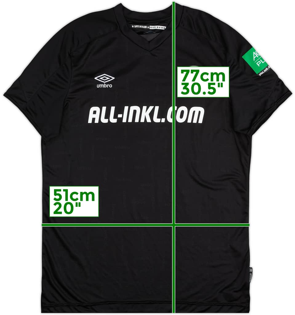 2021-22 Dynamo Dresden Away Shirt - 9/10 - (XL)