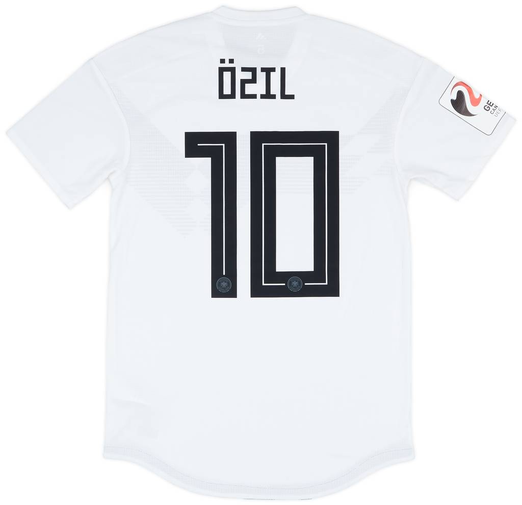 2018 Germany Match Issue Home Shirt Ozil #10