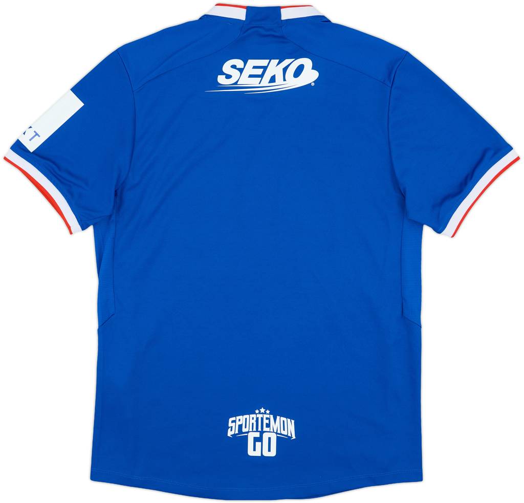2022-23 Rangers Home Shirt  - 8/10 - (S)
