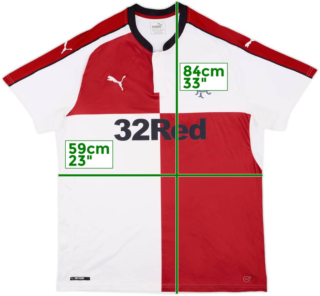 2016-17 Rangers Away Shirt - 8/10 - (XXL)