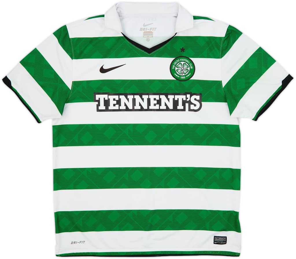 2010-12 Celtic Home Shirt - 5/10 - (L)