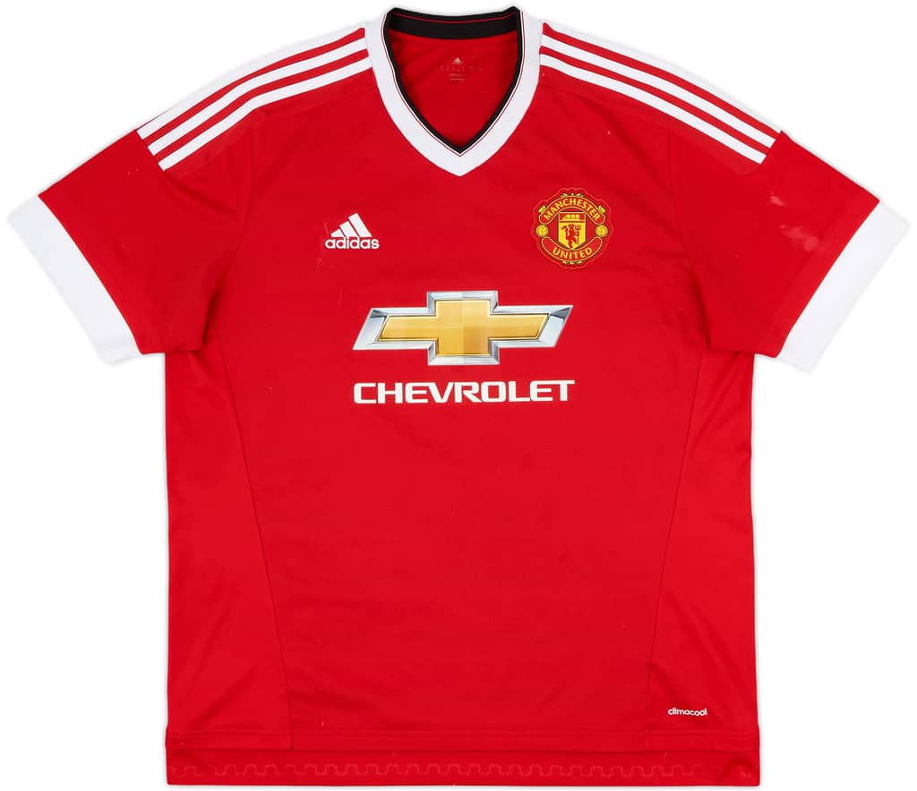 2015-16 Manchester United Home Shirt Rooney #10 - 6/10 - (XL)