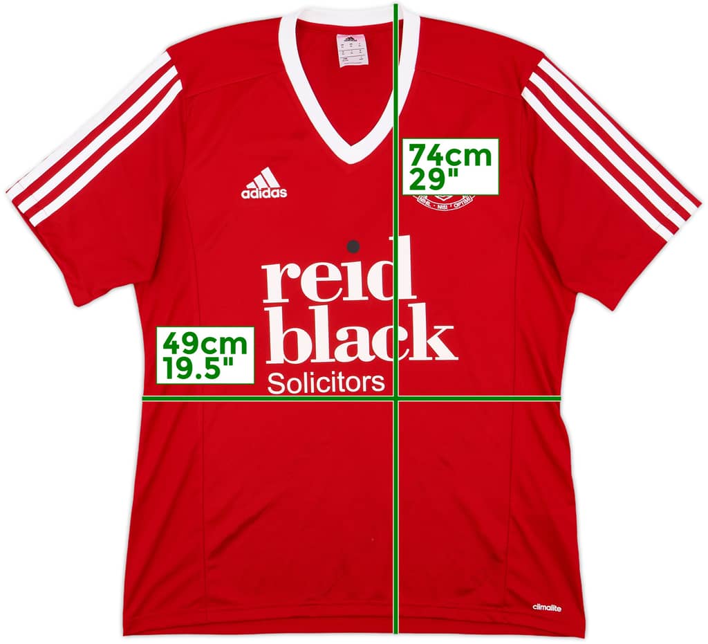 2015-16 Ballyclare Comrades Home Shirt - 8/10 - (XL)