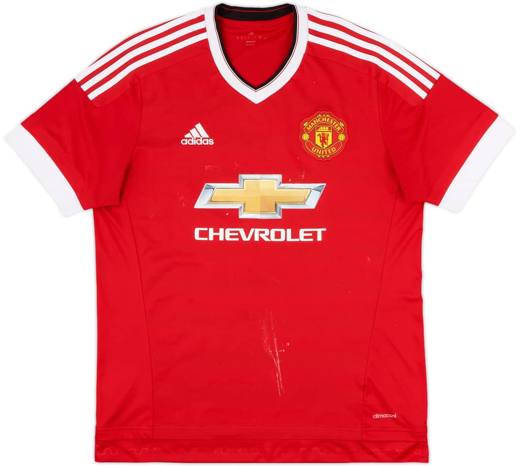 2015-16 Manchester United Home Shirt - 5/10 - (L)