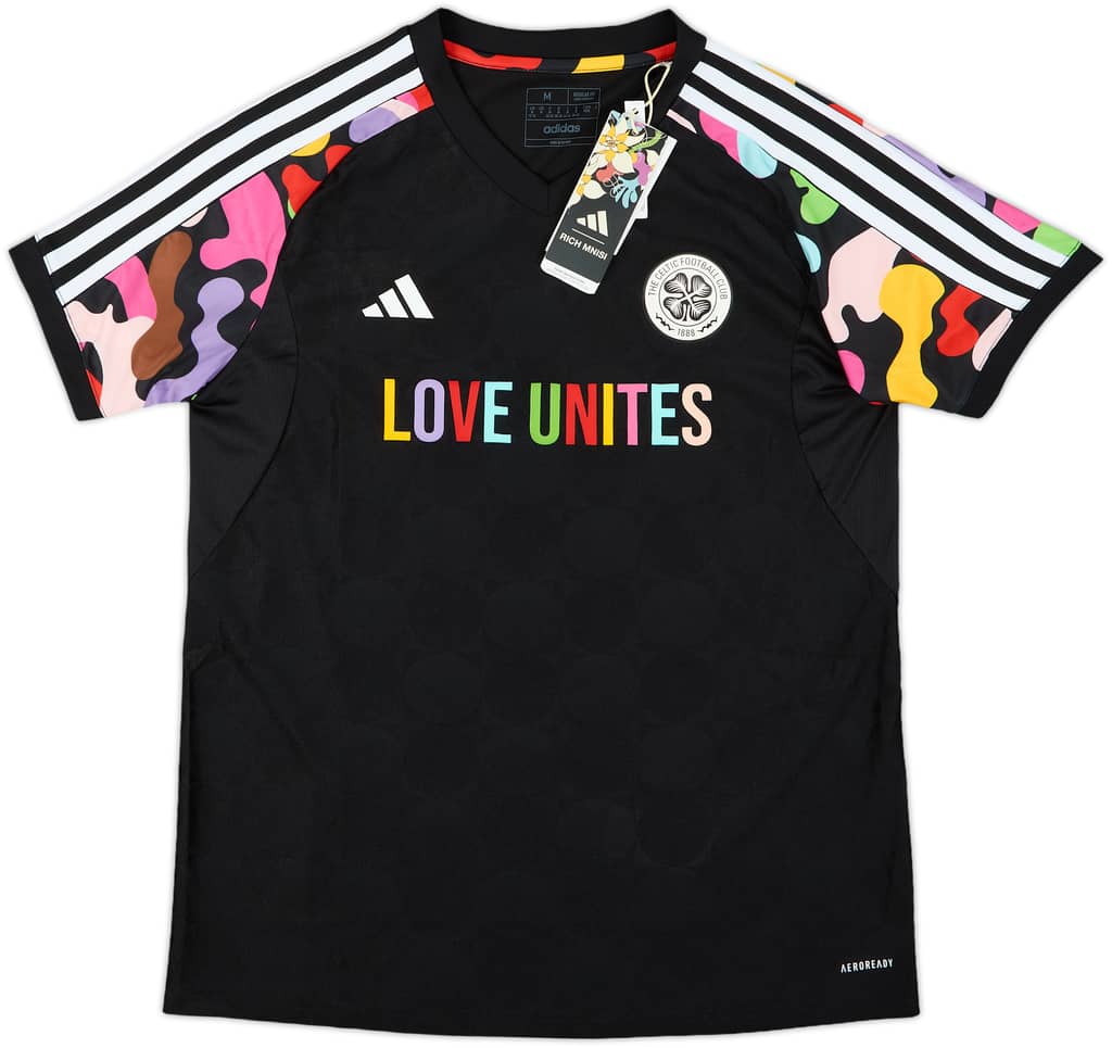2023-24 Celtic adidas Love Unites Shirt (Women's M)