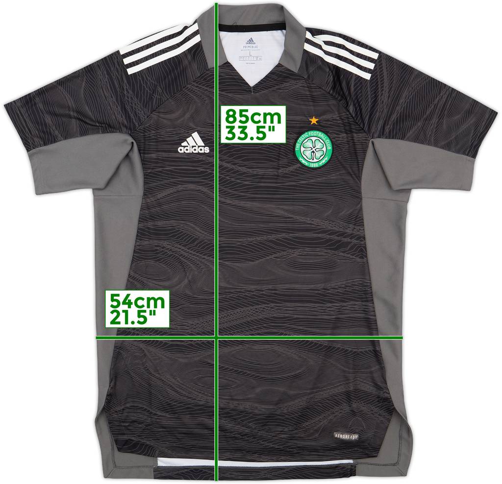 2021-22 Celtic Authentic GK Shirt - 9/10 - (L)