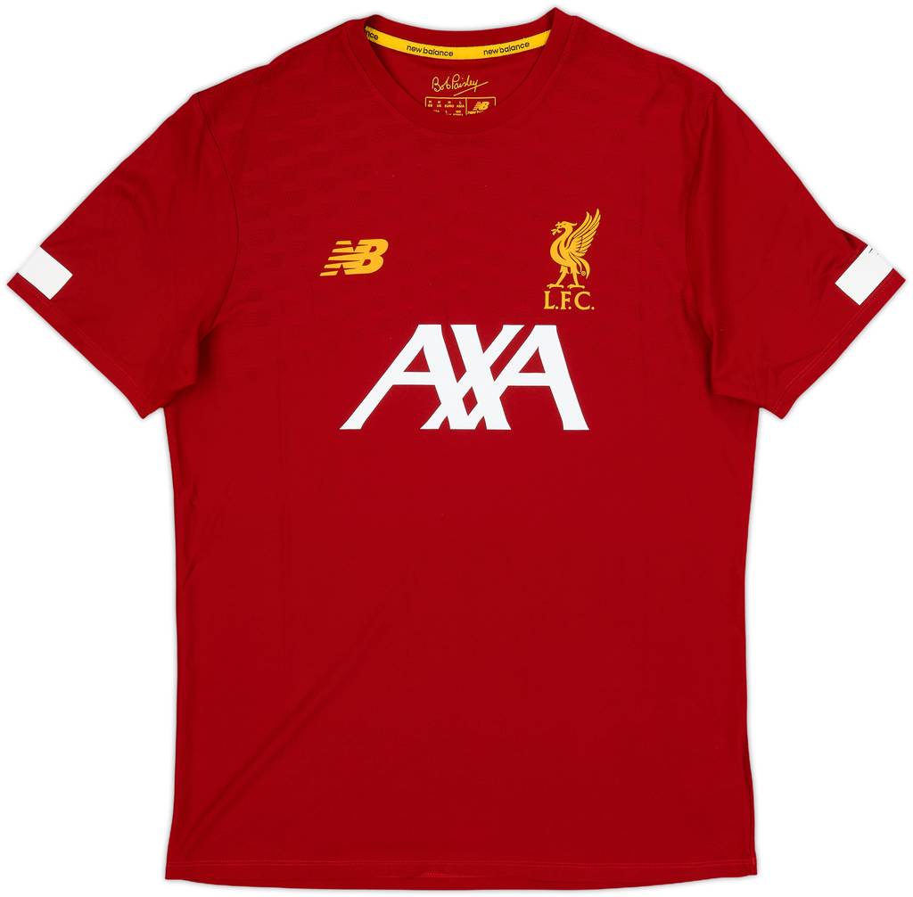 2019-20 Liverpool New Balance Training Shirt - 9/10 - (M)