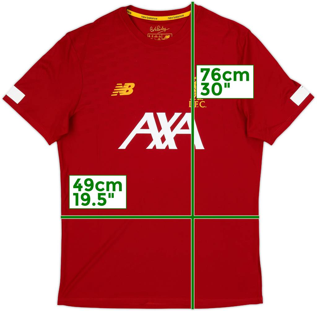 2019-20 Liverpool New Balance Training Shirt - 9/10 - (M)