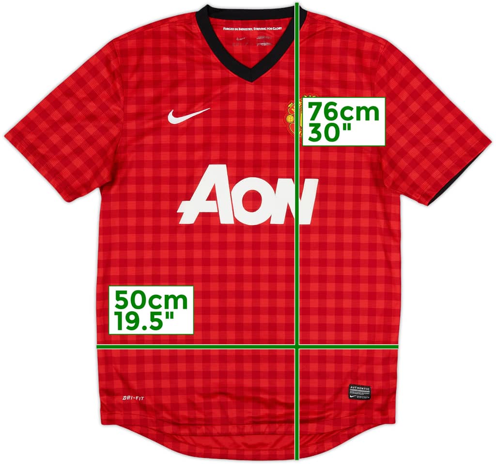 2012-13 Manchester United Home Shirt - 5/10 - (M)