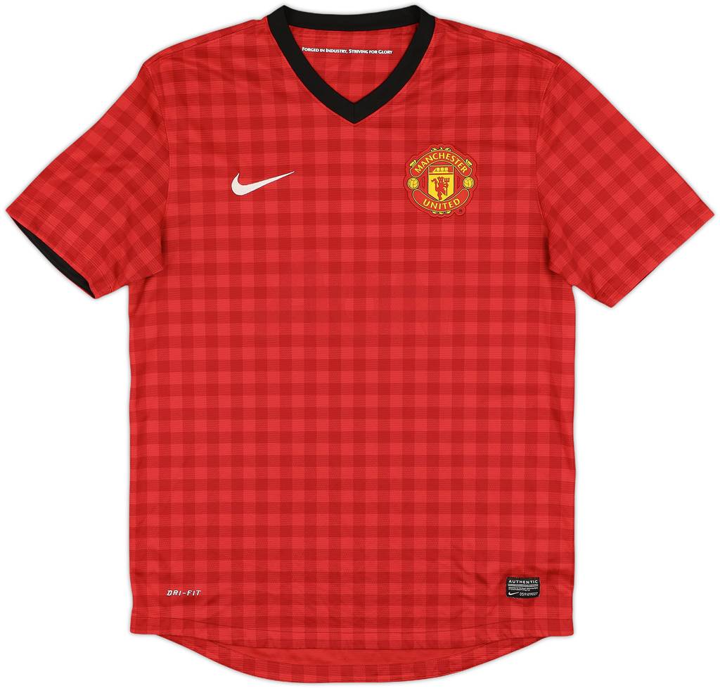 2012-13 Manchester United Home Shirt - 4/10 - (M)