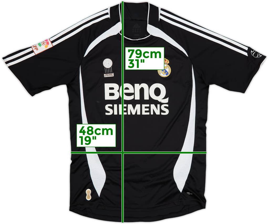 2006-07 Real Madrid Away Shirt - 6/10 - (M)