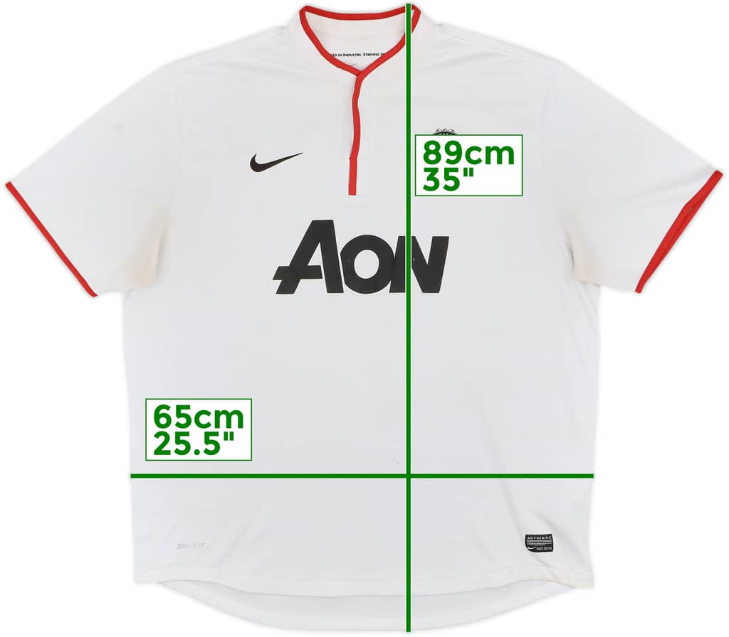 2012-14 Manchester United Away Shirt - 4/10 - (XXL)