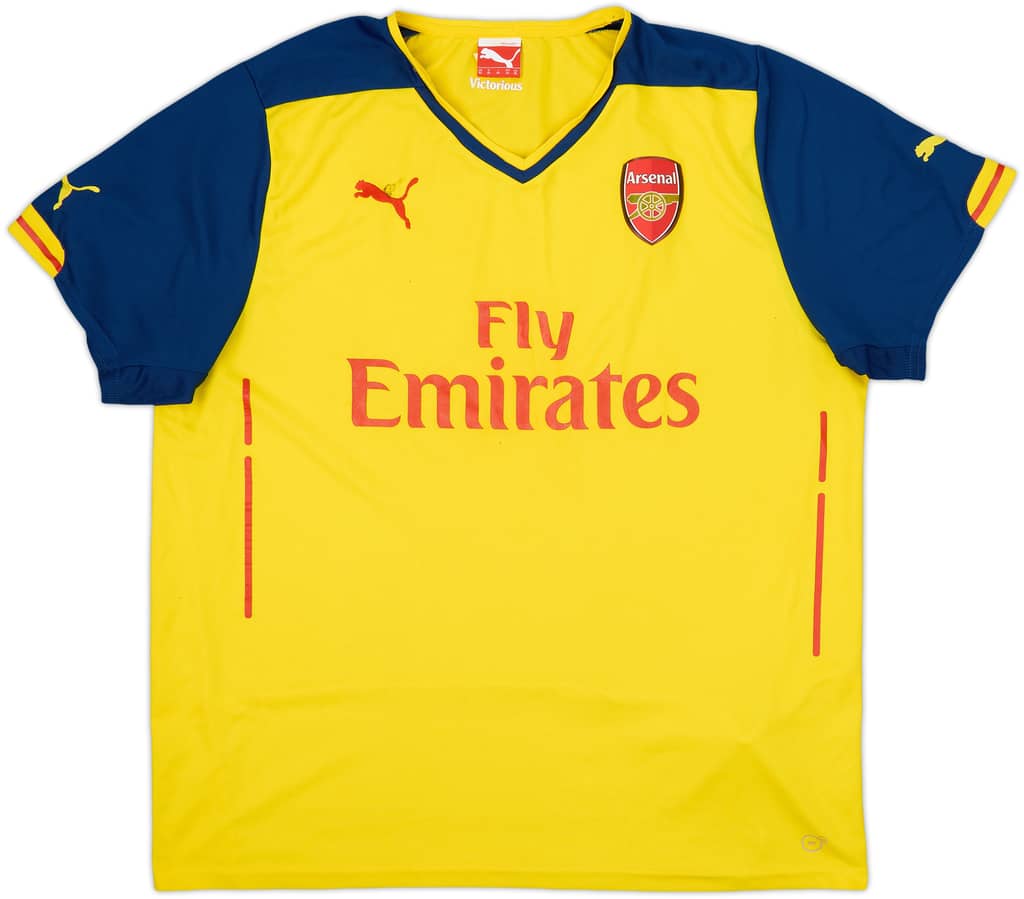 2014-15 Arsenal Away Shirt - 4/10 - (XL)