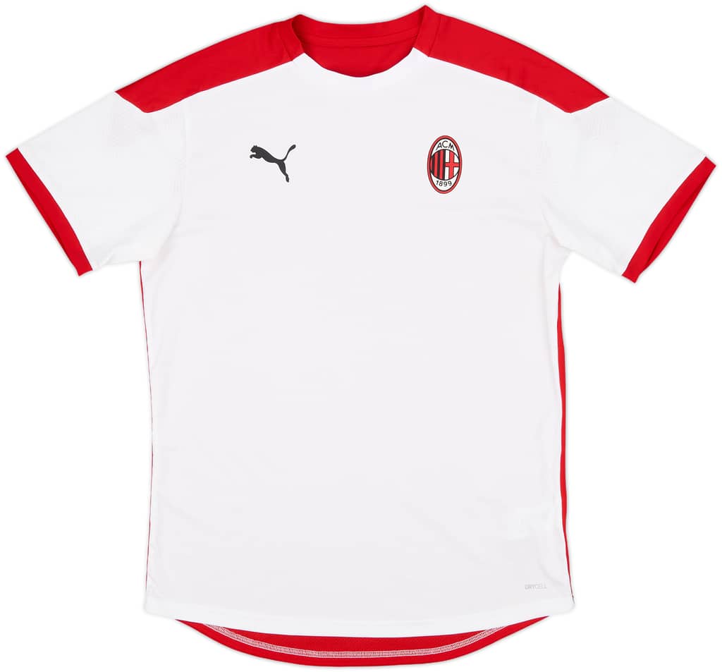 2020-21 AC Milan Puma Training Shirt - 8/10 - (L)